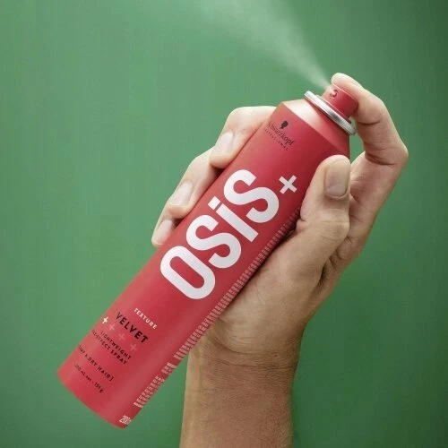 Vaško efektą suteikiantis plaukų purškiklis Schwarzkopf Professional OSIS+ Velvet (1) 200 ml