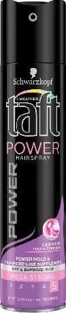 Schwarzkopf Taft Power Cashmere Plaukų lakas moterims, 250 ml