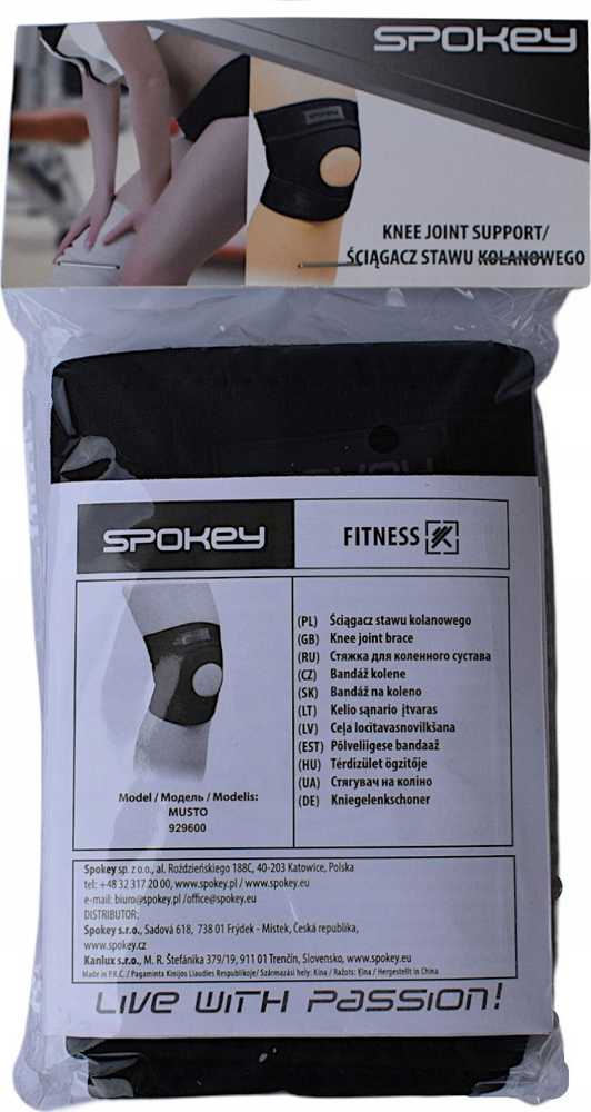 Universal knee support Spokey MUSTO H