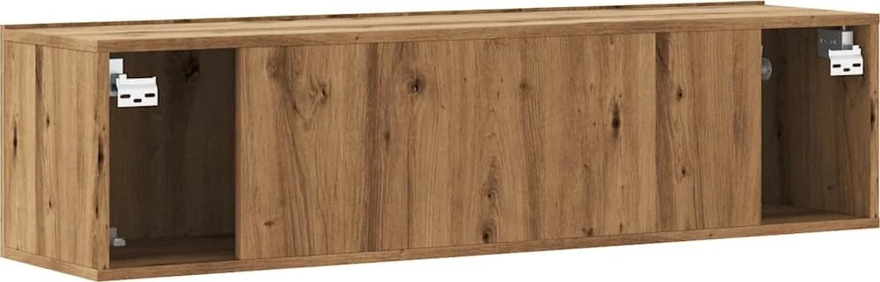 TV staliukas Sieninė TV spintelė, artisano, 120x30x30cm, apdirbta mediena