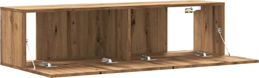 TV staliukas Sieninė TV spintelė, artisano, 120x30x30cm, apdirbta mediena