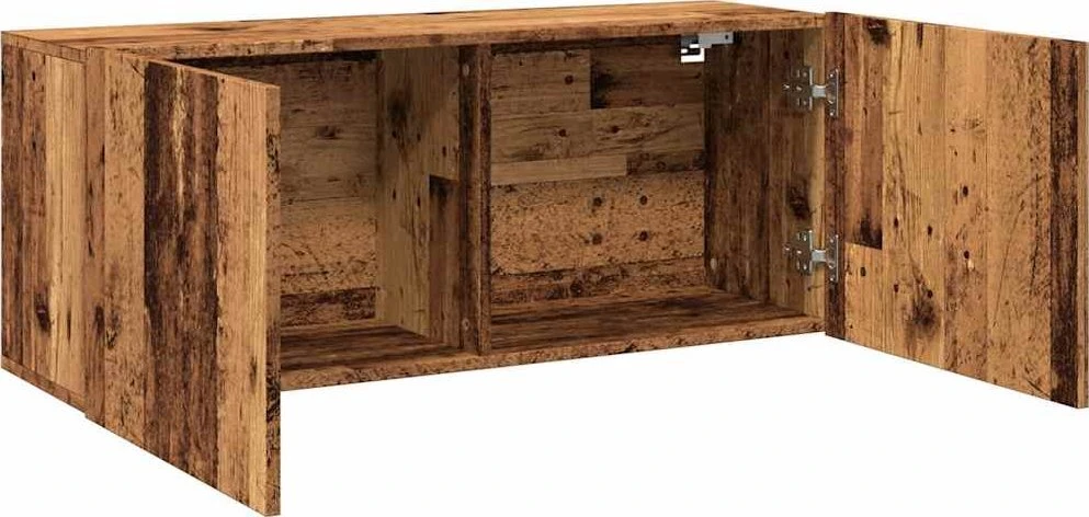 TV staliukas televizoriaus spintelė Sieninė Old Wood 100x30x41 cm