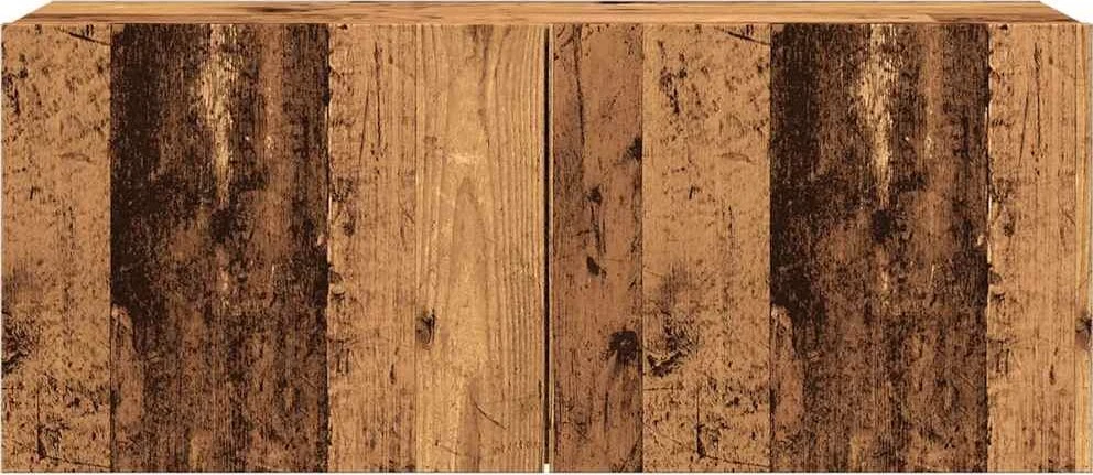 TV staliukas televizoriaus spintelė Sieninė Old Wood 100x30x41 cm