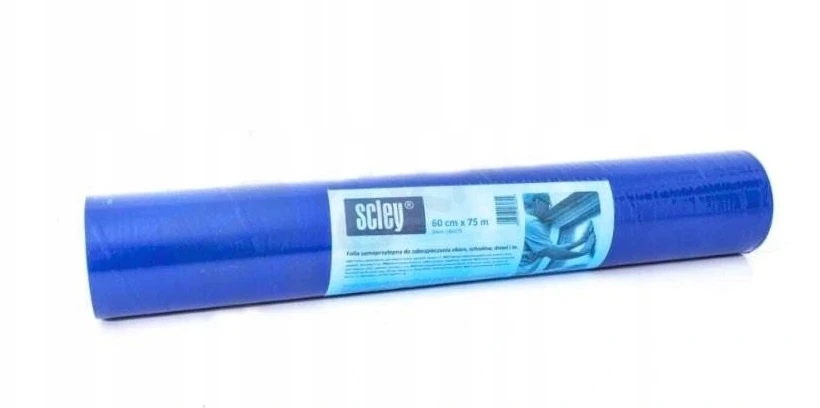 Scley LANGŲ APSAUGINĖ PLĖVELĖ 60CMX75M Mėlynas