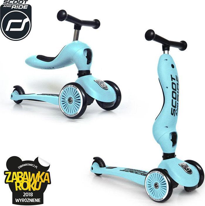 Paspirtukas - balansinis dviratukas Scoot & Ride 2in1 Blueberry 96352