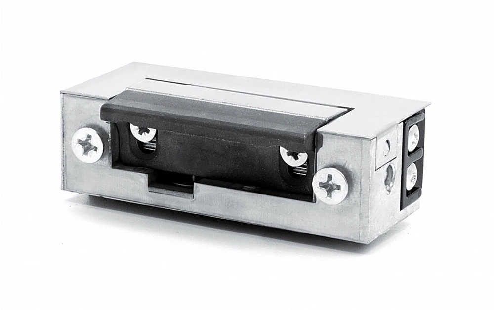 SCOT elektrinė spyna ES1-004 vartams, su plienine spyna, su jungikliu (spyna) ir atmintimi 12V AC/DC