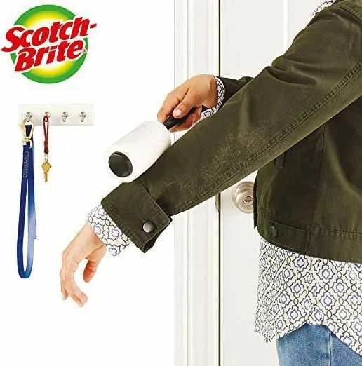 Scotch Valymo ritinėlio pildymas SCOTCH BRITE Sidabrinis, 56 lakštai