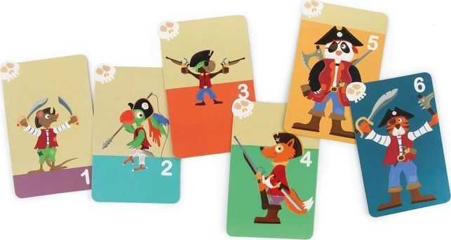 Scratch Europe „Scratch“, 4 viename dėlionės žaidimas – Kortos Pirate Expedition