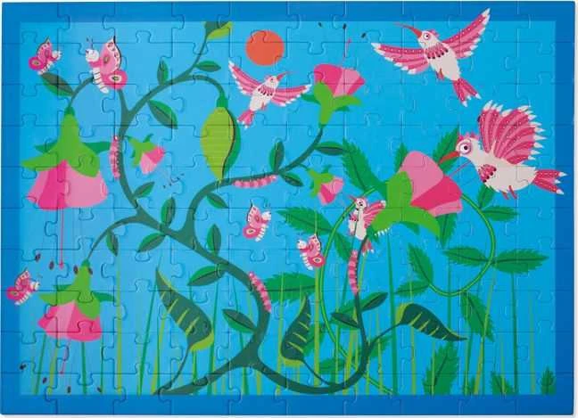 Dėlionė Scratch Scratch, galvosūkis KOLIBRY 100 vnt.