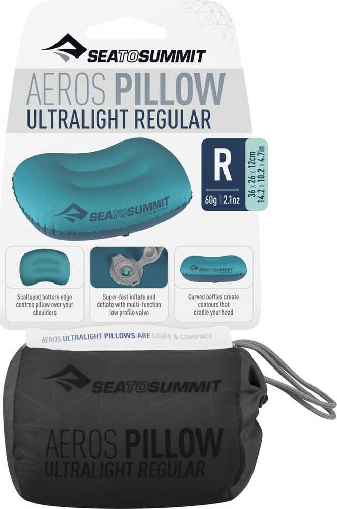Pagalvė Sea To Summit Aeros Ultralight Pillow Regular (Pilka)