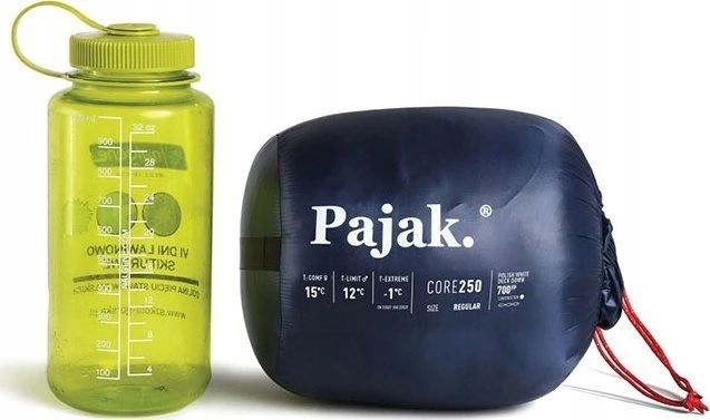 Sea To Summit „Core 250“ įprastos tamsiai mėlynos spalvos „PAJAK“ miegmaišis