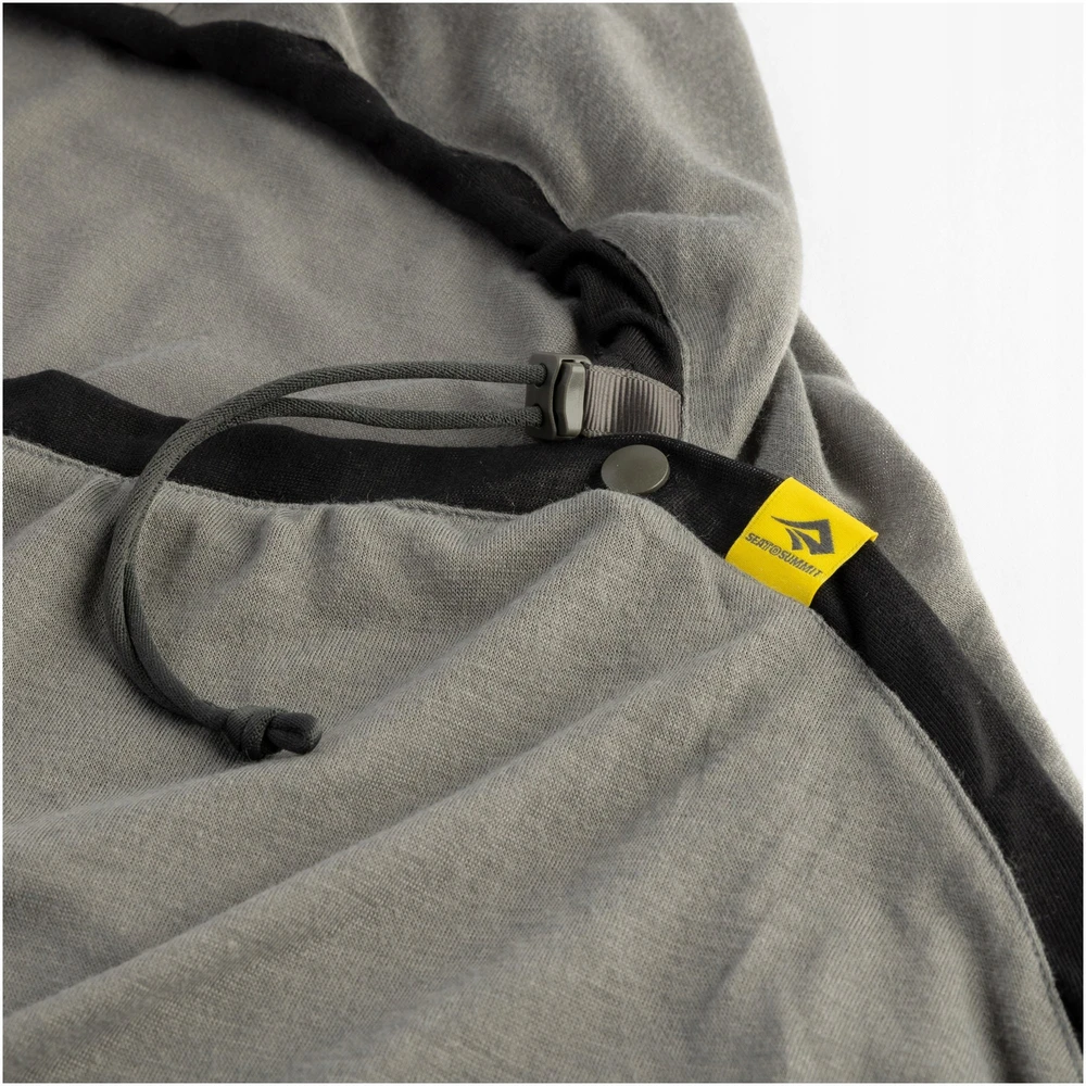 SEA TO SUMMIT Reactor Lightweight Liner Long miegmaišio įdėklas, alavo spalvos