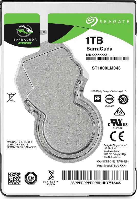 Diskas Seagate BarraCuda 1TB 2.5'' SATA III (ST1000LM048)