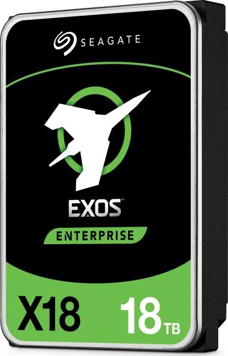 „Seagate Exos X18 18TB 3,5 colio SATA III (6 Gb/s)“ serverio diskas (ST18000NM001J)