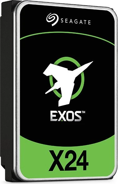 „Seagate Exos X24“ vidinis kietasis diskas, 12 TB, 7200 RPM, 512 MB, 3,5 colio, „Serial ATA III“