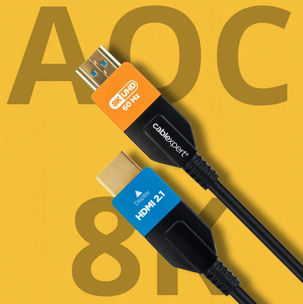 Gembird Kabelis itin didelės spartos hdmi aoc serija 8k 20m