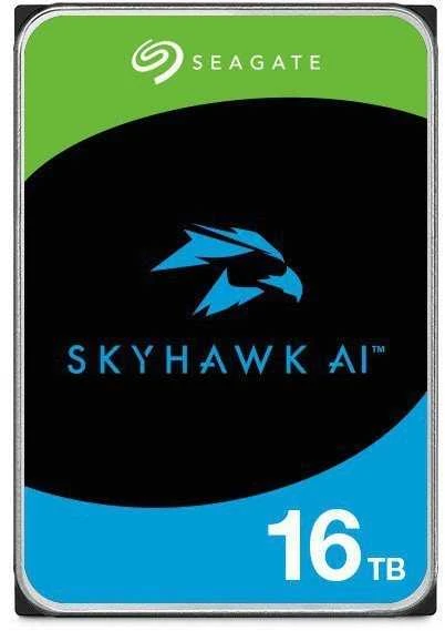 „SEAGATE Skyhawk AI“ 16 TB kietasis diskas SATA 6 Gb/s 512 MB talpyklos 3,5 colio CMR helio