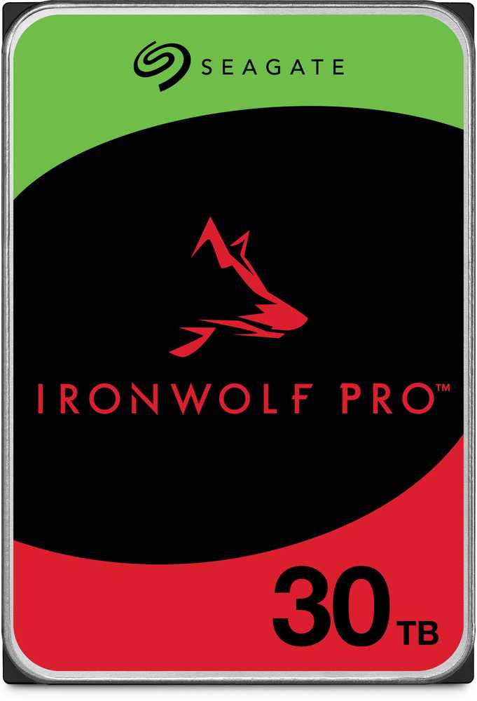 „Seagate IronWolf Pro 30TB 3,5 colio SATA III (6 Gb/s)“ serverio diskas (ST30000NT011)