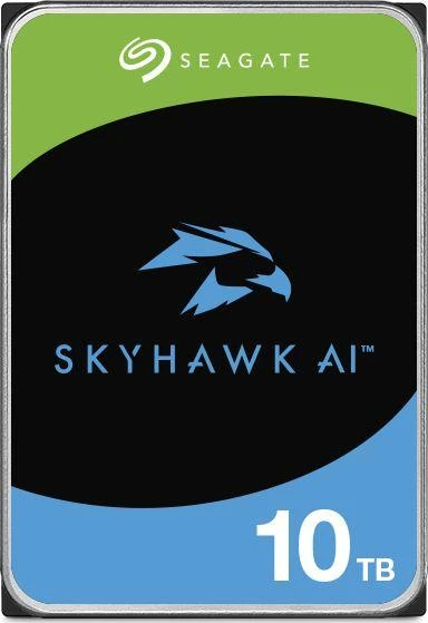 Seagate SkyHawk AI 10TB 3,5 colio SATA 6Gb/s – vidinis stebėjimo kietasis diskas