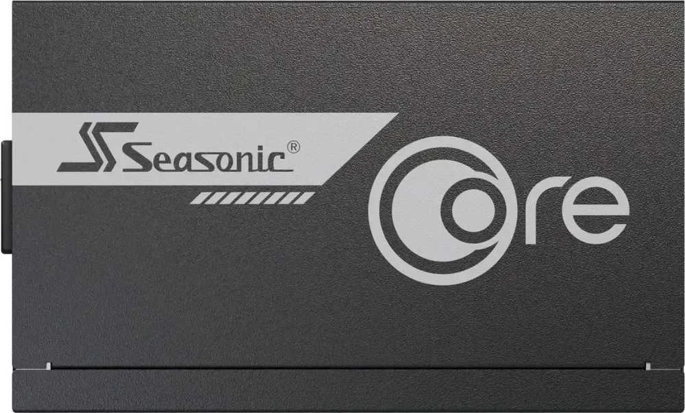 Seasonic Core GX 80 PLUS Gold PSU, modular, ATX 3.1, PCIe 5.1 – 750 Watt, juodos spalvos
