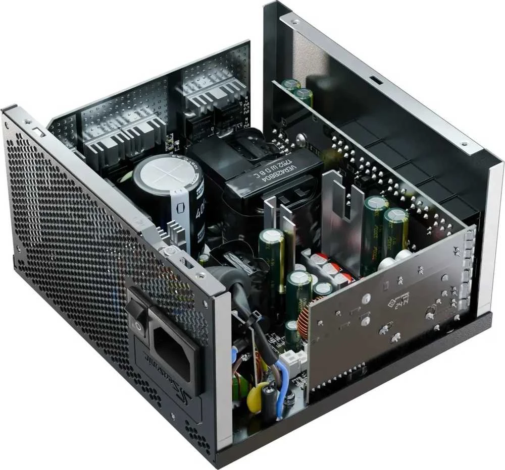 Seasonic Core GX 80 PLUS Gold PSU, modular, ATX 3.1, PCIe 5.1 – 750 Watt, juodos spalvos