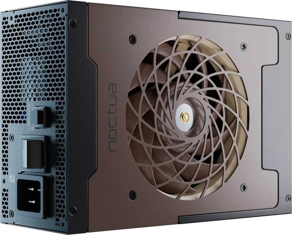 „Seasonic Prime TX-1600 Noctua Edition“ maitinimo šaltinis, „80 PLUS Titanium“, modulinis, ATX 3.1, PCIe 5.0 × 1600 vatų