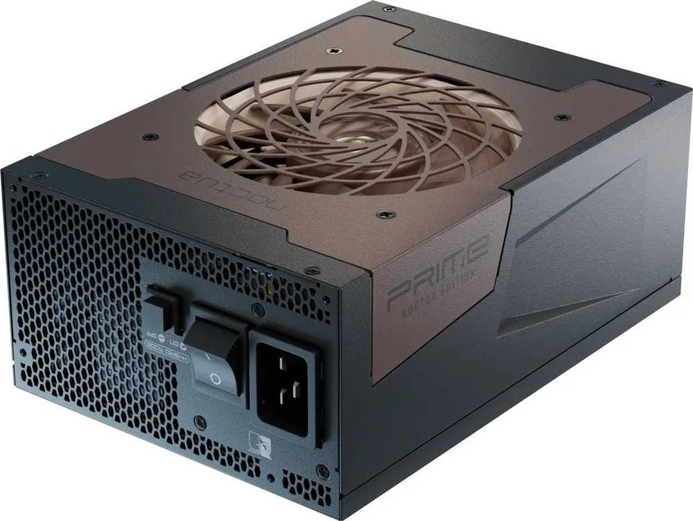 „Seasonic Prime TX-1600 Noctua Edition“ maitinimo šaltinis, „80 PLUS Titanium“, modulinis, ATX 3.1, PCIe 5.0 × 1600 vatų