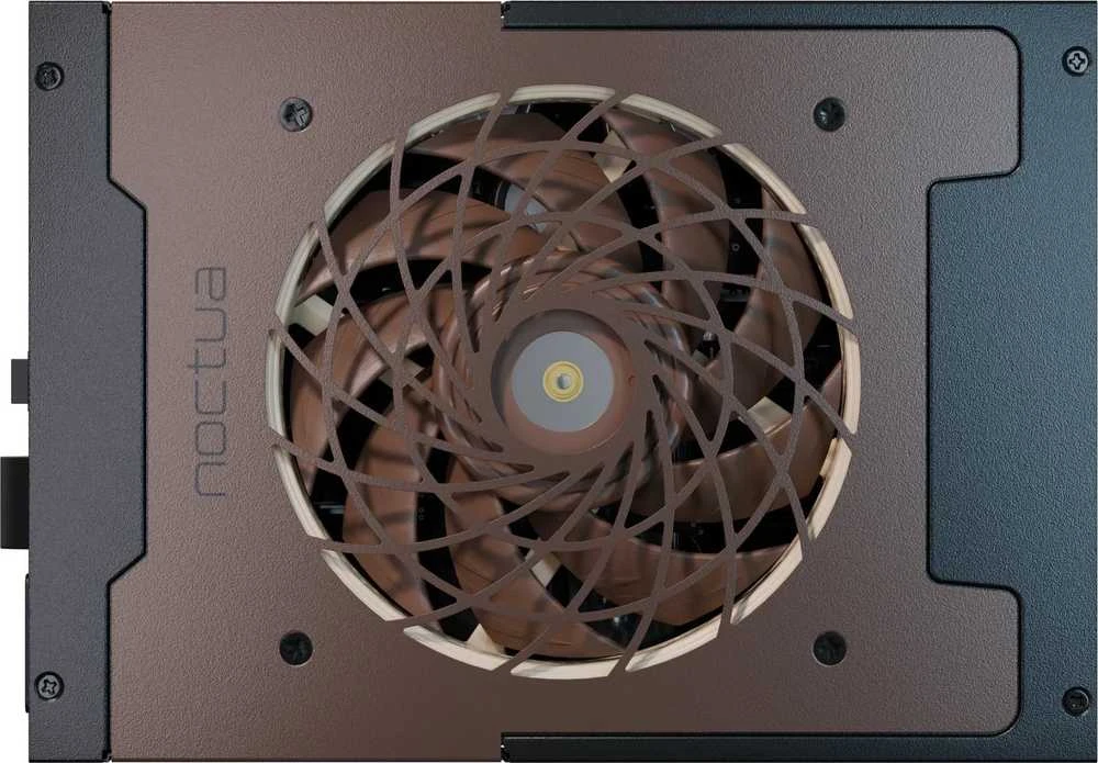 „Seasonic Prime TX-1600 Noctua Edition“ maitinimo šaltinis, „80 PLUS Titanium“, modulinis, ATX 3.1, PCIe 5.0 × 1600 vatų