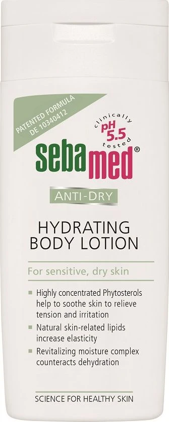 SebaMed Anti-Dry Hydrating Losjonas kūnui