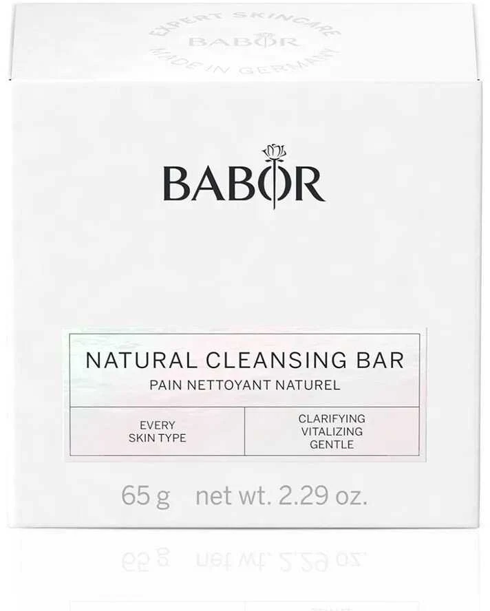 Babor Natural Cleansing Bar natūralus valomasis muilas, 65 g