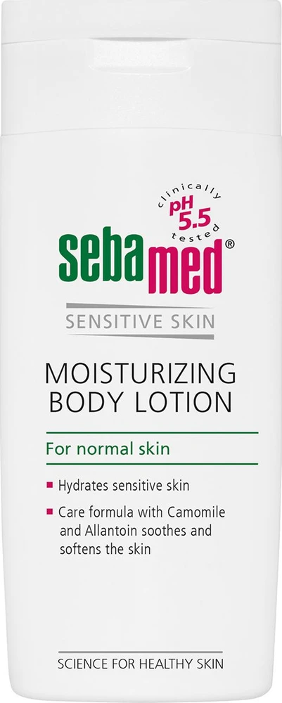 Sebamed Balsam do ciała Sensitive Skin Moisturizing Losjonas kūnui 200ml
