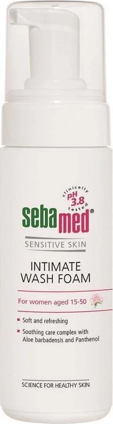 Sebamed Intimate Wash Foam pH 3,8 putos intymiai higienai 150ml