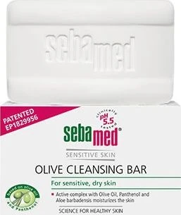 Sebamed Olive Cleansing Bar alyvuogių plovimo batonėlis 150g
