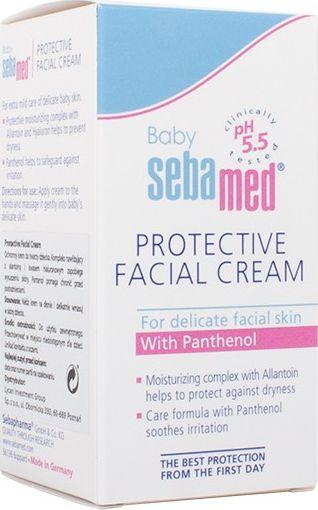 SebaMed Baby Protective Facial Kreminis Day Kreminis vaikams, 50 ml
