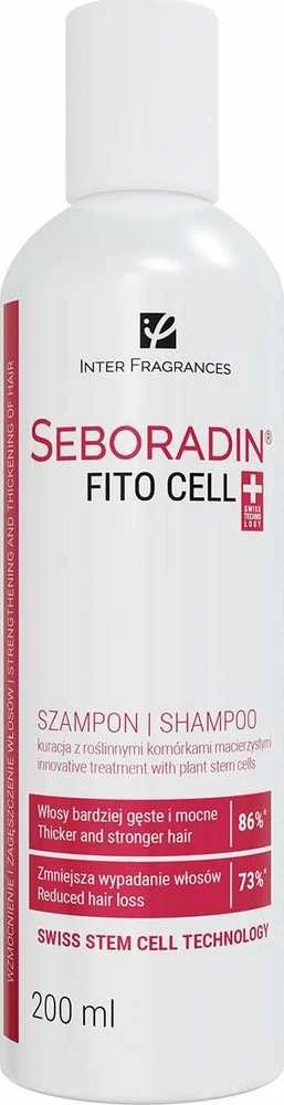SEBORADIN Fito Cell plaukų augimą stimuliuojantis šampūnas, 200 ml