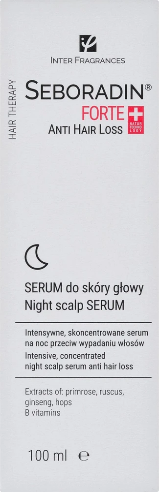SEBORADIN Forte serumas galvos odai, 100 ml