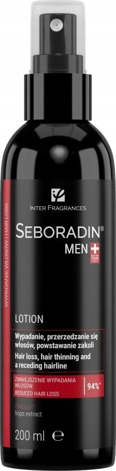 SEBORADIN Men losjonas nuo plaukų slinkimo vyrams, 200 ml