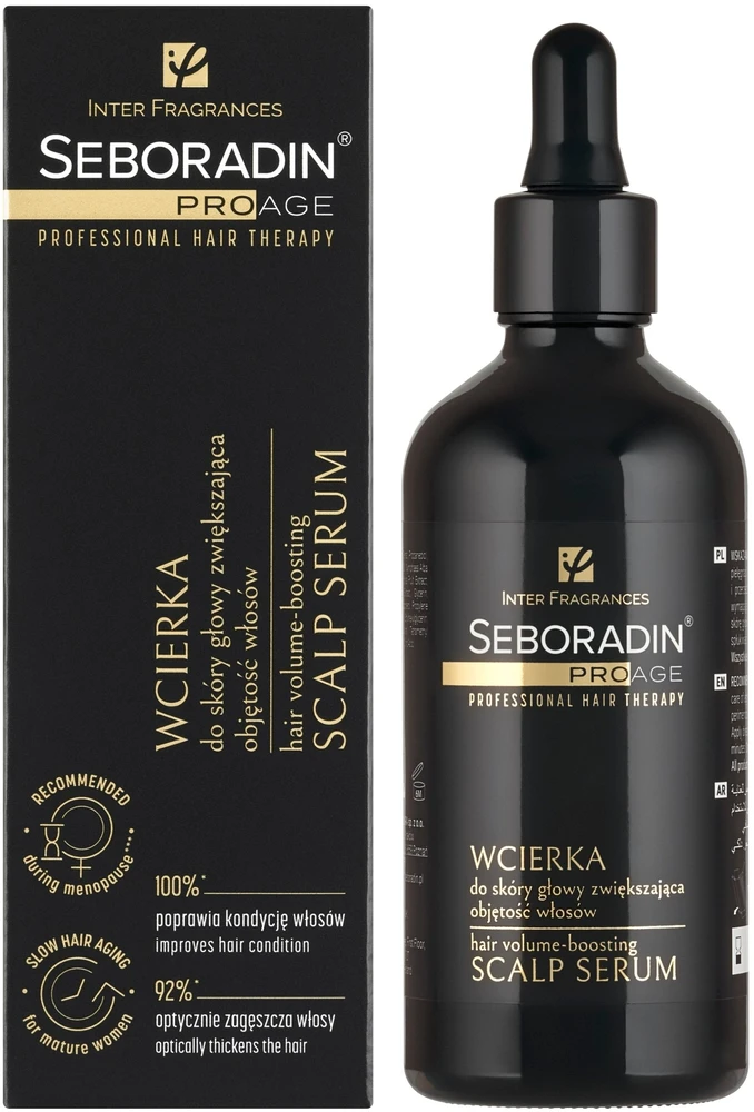SEBORADIN_Pro Age galvos odos įtrynimo priemonė 100 ml