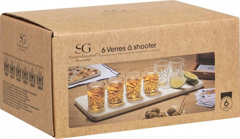 Secret De Gourmet 6 AUTOMNE stiklinės, 60 ml
