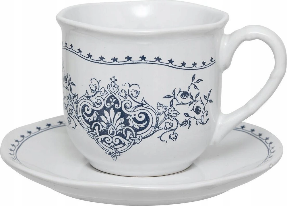 Secret De Gourmet Du COTTAGE puodeliai su lėkštutėmis, 180 ml