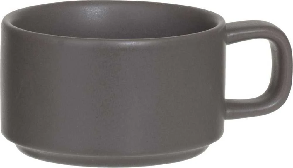 Secret De Gourmet Arbatinukas su NATURAL puodeliu, 400 ml, pilka spalva