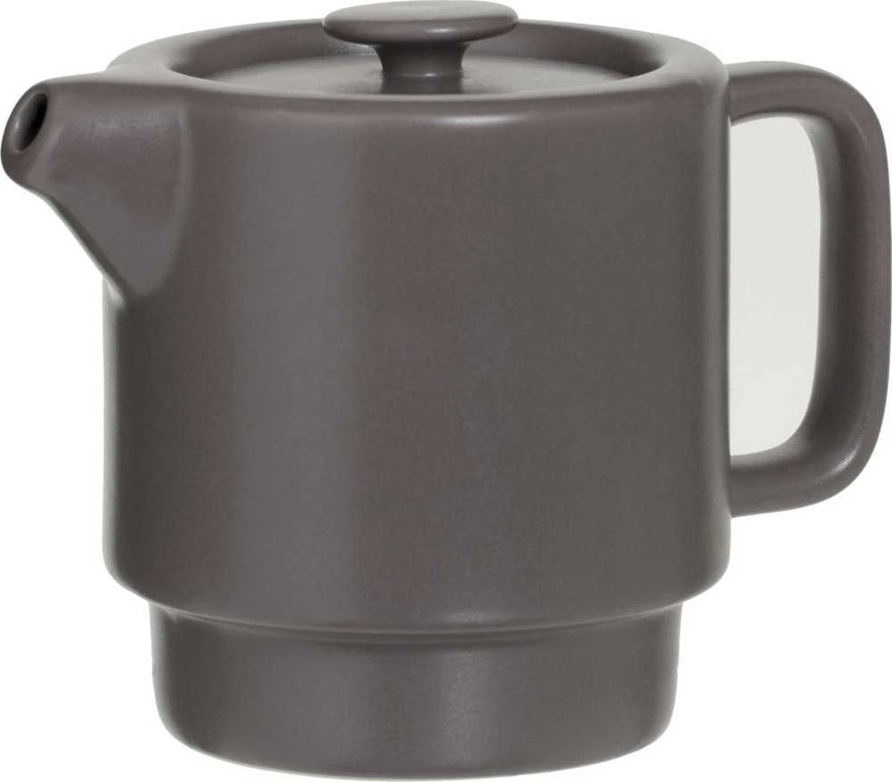 Secret De Gourmet Arbatinukas su NATURAL puodeliu, 400 ml, pilka spalva