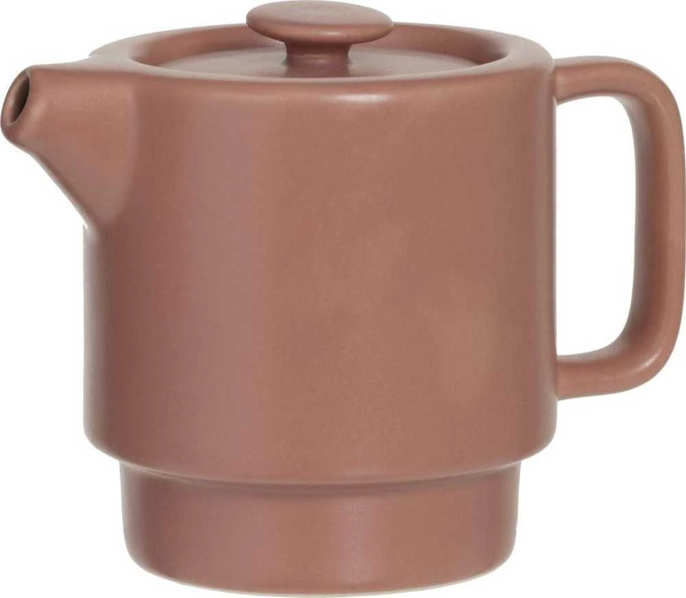 Secret De Gourmet Arbatinukas su NATURAL puodeliu, 800 ml, terakotos spalvos