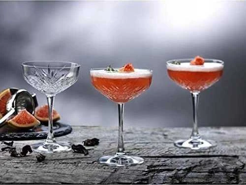 Secret De Gourmet Flat champagne glasses, 4 pieces, 250 ml