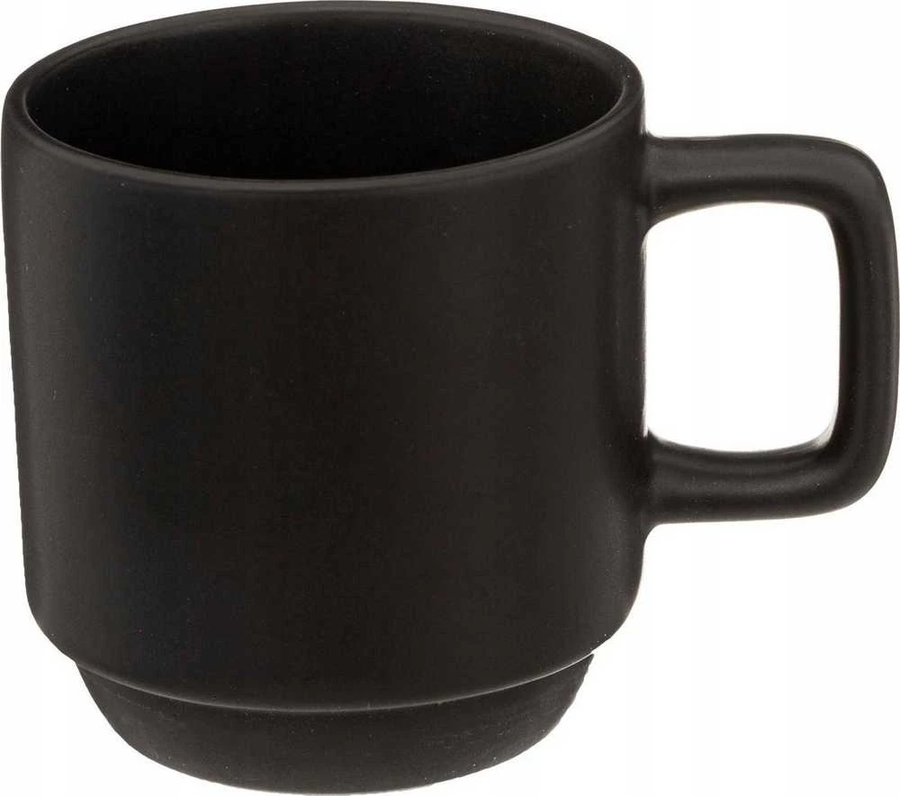 Secret De Gourmet PIECES Keraminiai puodeliai su bambukiniu stovu, 4 vnt. x 120 ml