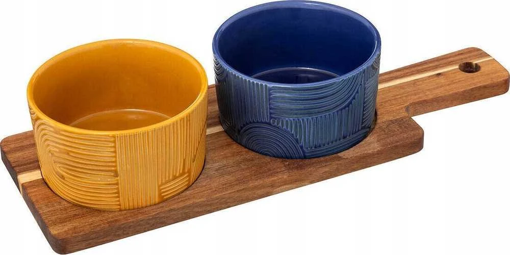Secret De Gourmet SOLEYA panardinimo dubenys, 2 indai ir akacijos lenta