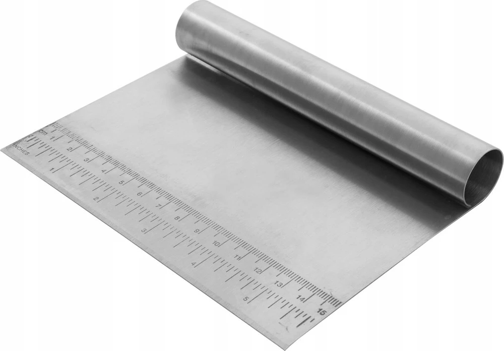 Secret De Gourmet Steel Konditerinė mentele, nerūdijančio plieno, 15 x 12 cm + matavimo šaukštas
