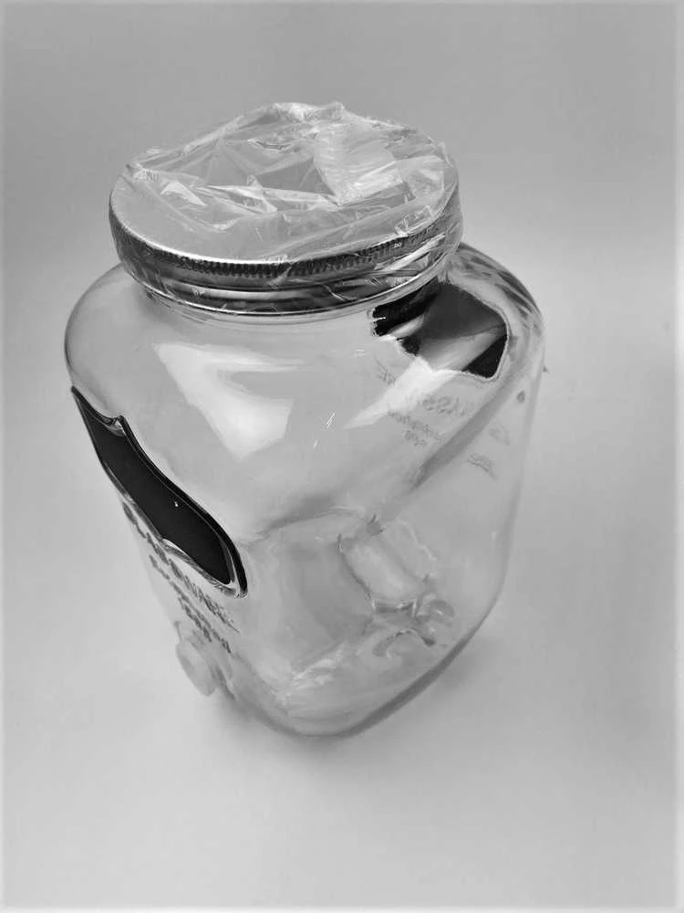 Secret De Gourmet Dvigubas gėrimų skirstytuvas ant stovo, 4L x 2