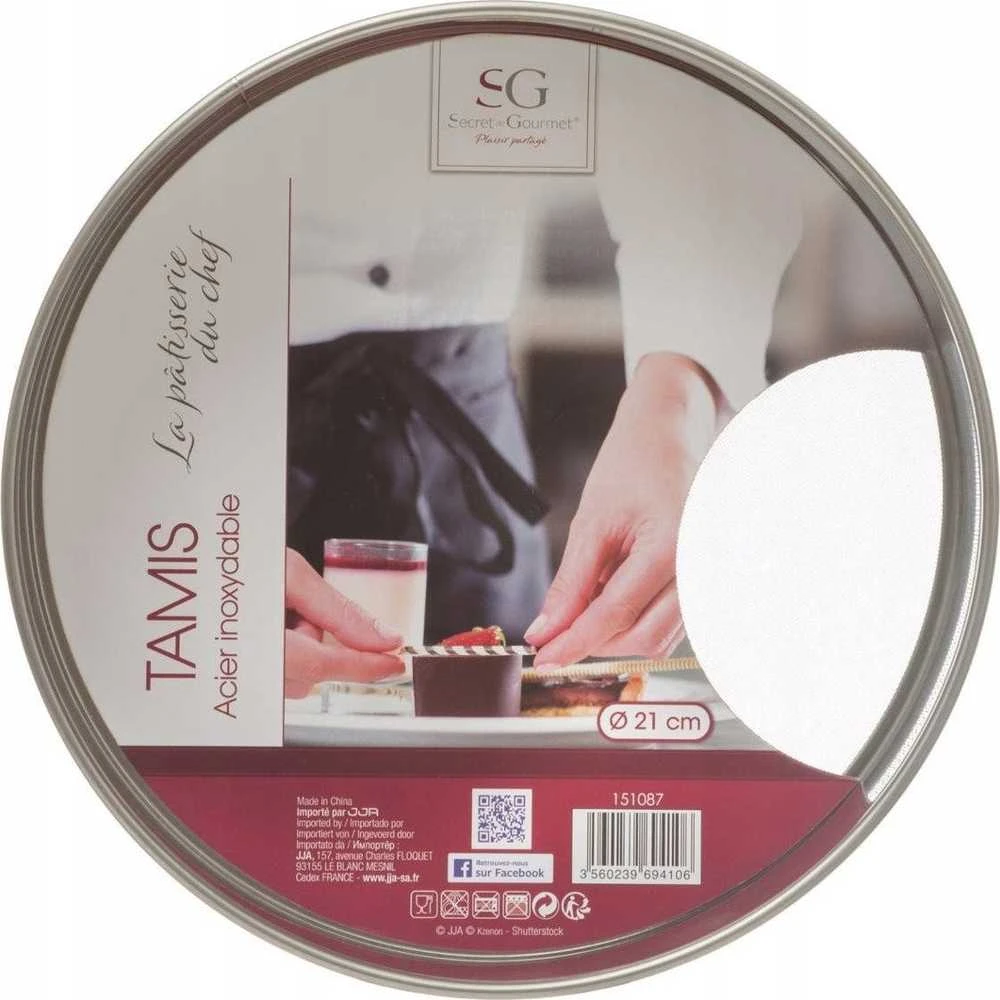 Secret De Gourmet Steel Miltų sietelis, Ø 22 cm, nerūdijantis plienas