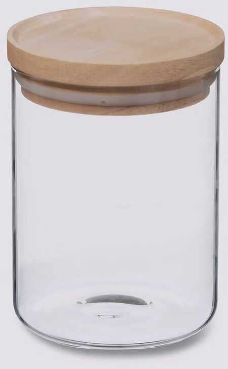 Secret De Gourmet Birus maisto indas su mediniu dangteliu, 600 ml